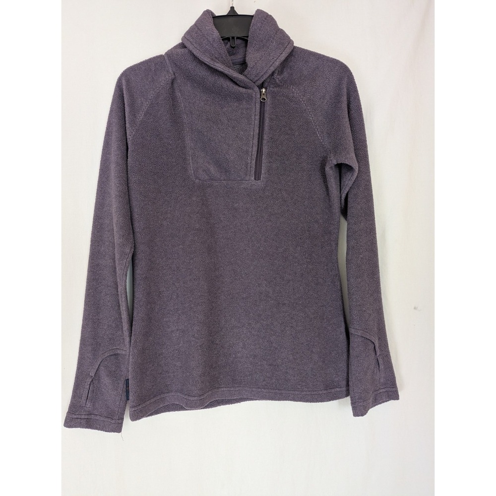 Royal Robbins Sweater Women's S ? Pullover Purple Quarter Zip Hiking